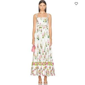 HEMANT AND NANDITA Taha Poplin Long Dress